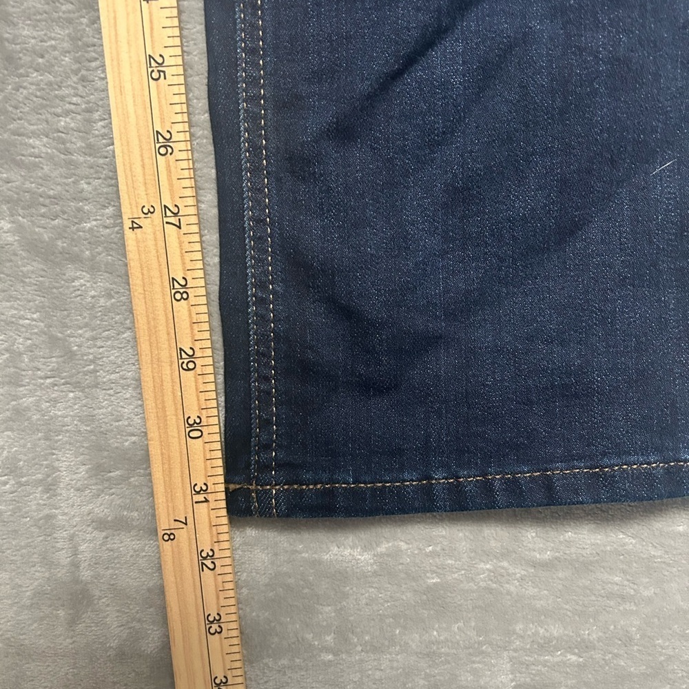 Lee Straight Leg Jeans Women’s 12 Dark Wash Denim - Picture 8 of 9